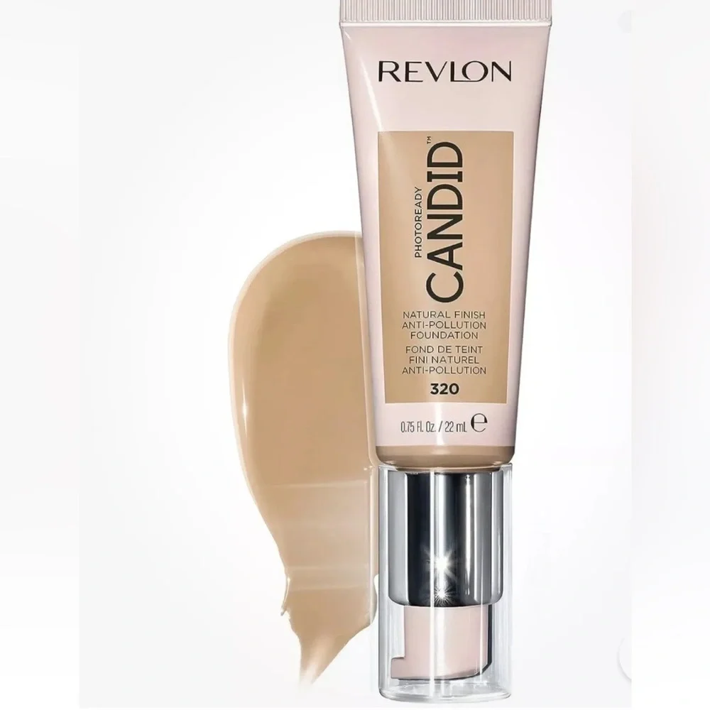 💎 Revlon PhotoReady Candid Natural Foundation in Shade #320 Tawny New